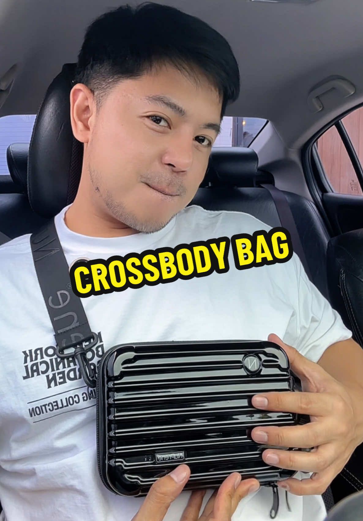 Nuprene CROSSBODY BAG, mas malaki ang space kaya mas marami mailalagay pag may alis o gala ka. #crossbodybag #crossbodybags #nuprenebag #bag #bags #smallbag #crossbodybagformen #crossbodybagforwomen #bagforwomen #bagforwomen 