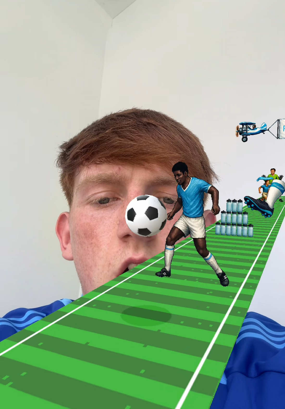 What a finish @angryginge13 ⚽️ @Soccer Aid #Primark #SoccerAid 