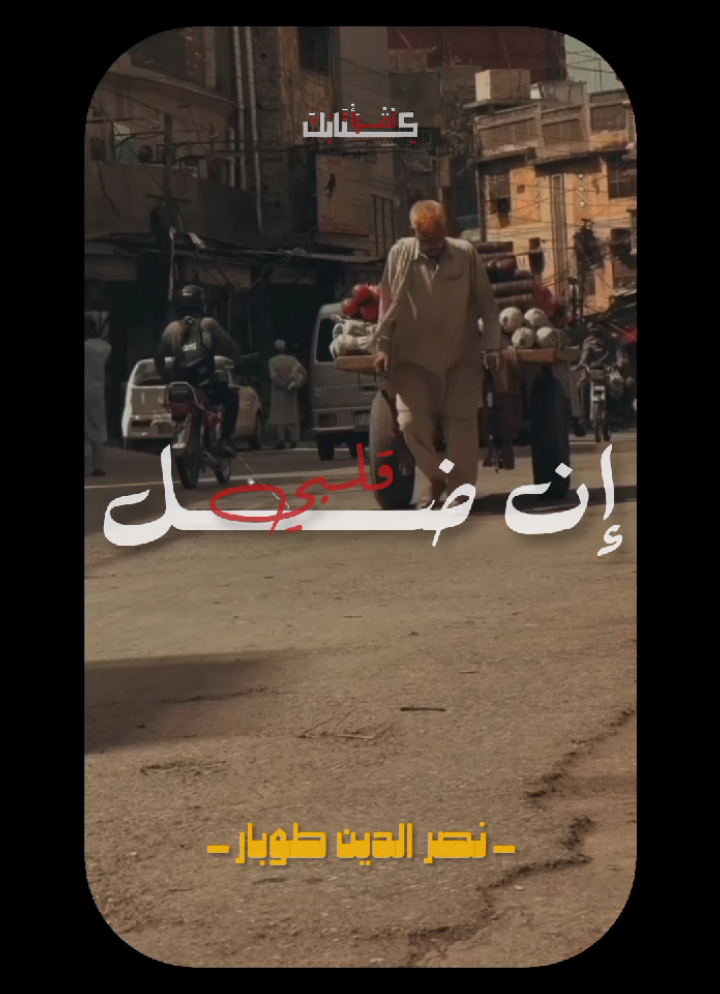 🦩| إن ضل قلبي فقلبي انت تعرفه 🤍🤍🤍 .  .  .  #تواشيح #ابتهالات #نصر_الدين_طوبار 
