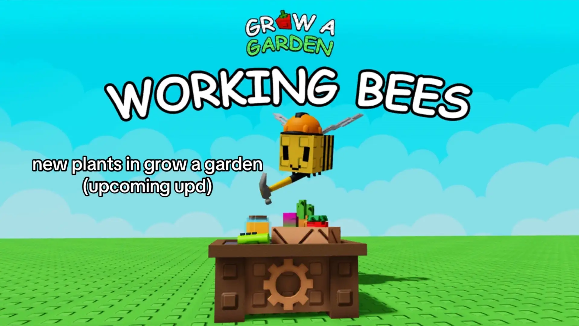 Everything coming in the new upcoming update of grow a garden (working bees) #lgrowagarden #leaks #new #update #workingbees 