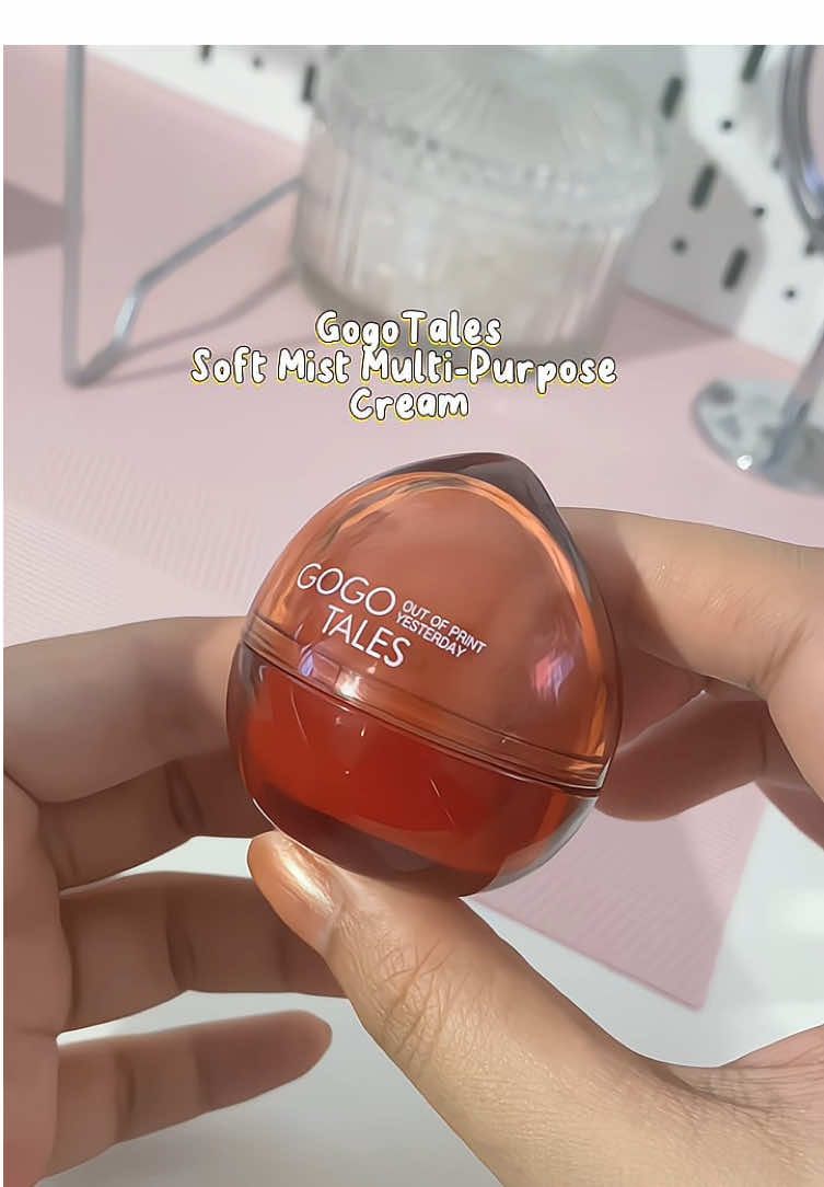 Memang love multi-purpose cream ni,senang nak blend,buildable lak tu.😍 #gogotales #gogotaleslipmud #beauty #makeupswatches #makeupreview #lipmud 