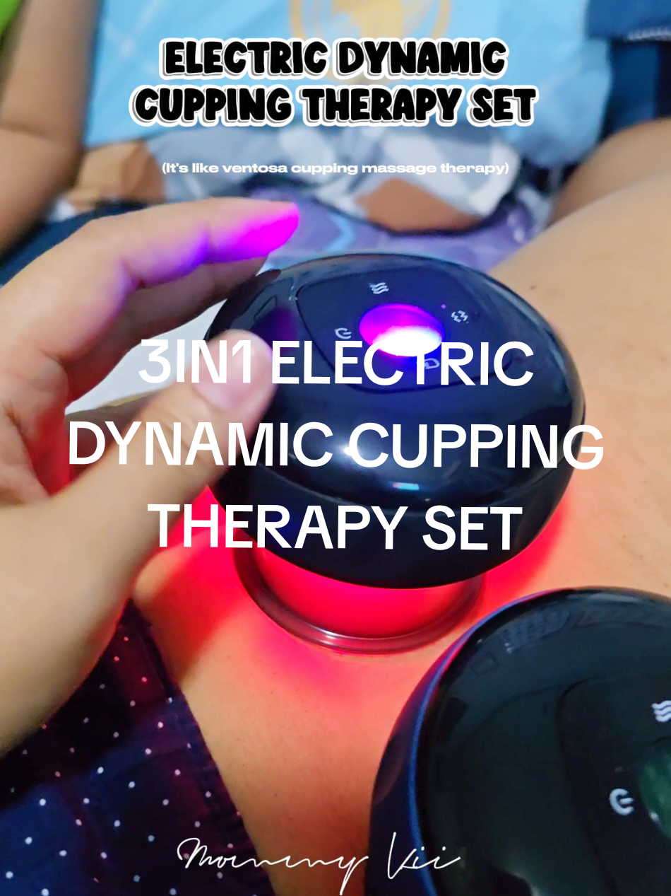 3 in 1 Smart Dynamic Cupping therapy set. #cuppingtherapy #cuppingmassage #electriccuppingmassage #electricventosa #ventosamassage 