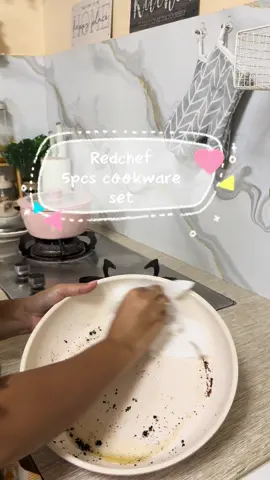 Sisipagan ka talagang magluto sa cookware set ng redchef #redchef #redchefcookware #cookwareset #nonstickpan 