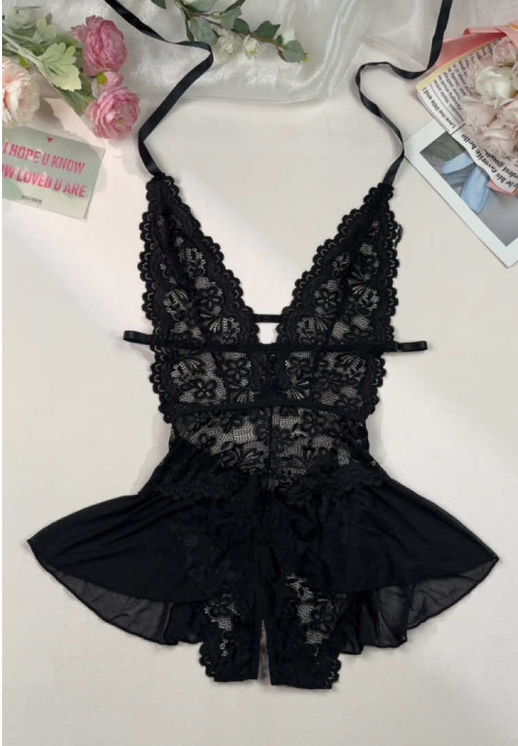 Stunning lace nightdress🖤 #hd #solidcolor #Lace #teddy #lacedress #Bodysuit #Comfy #Breathable #pushup #dailywear #lingerie #hotgirlsummer #lace #lacedress #sexyred #sexywear #sexydress #nightwear #nightdress #goth #gothgirl #gothtok #nightgown #fyp #TikTokShop #cute #spotlightfinds #spotlightfashion #comfortable #set #pajamas #fashion #womens #stylish #cooler #vintage #vintageinspired #retrostyle #classicstyle #prettywoman #occasionwear #spotlightfinds #gift #giftideas #giftsforher #fashion #cutestyle #pajamaset #pajamasets #springfashion #springoutfits #springoutfit #tiktokspringglowup  #SummerFashion #summeroutfit #summeroutfits #tiktokshopmemorialday #tiktokshopsummerturnup #IDY #internationaldayofyoga #bechicbemondful 