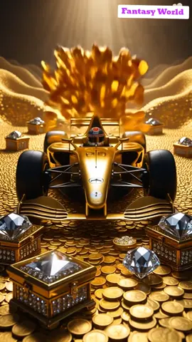 Golden day 14.6.25#technology_of_ai #scifi #robot #goldenfan #godofwealth #goldencoins #aifantasy #aivideo #fypage 
