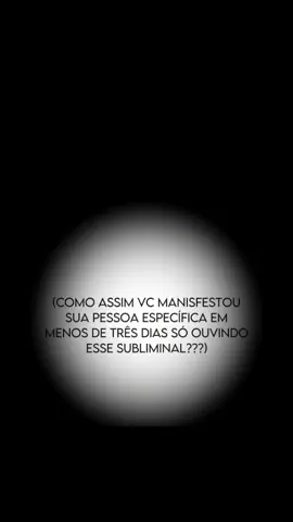trouxe mais um subliminal para vocês. . . **informações aqui 👇** • tem mais de 700 afirmações forçadas • pode escutar o quanto quiser mas eu indico 3 vezes  • super confiável, eu msm escuto • tem o método do eu simplesmente decido e um booster  . . #subliminal #pessoa #especifica #fyppppppppppppppppppppppp #foryoupage #leidasuposicao 