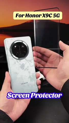 #fyp #TikTokShop #foryoupage #screenprotector #honor #honorx9c #fullcoverage #glass 