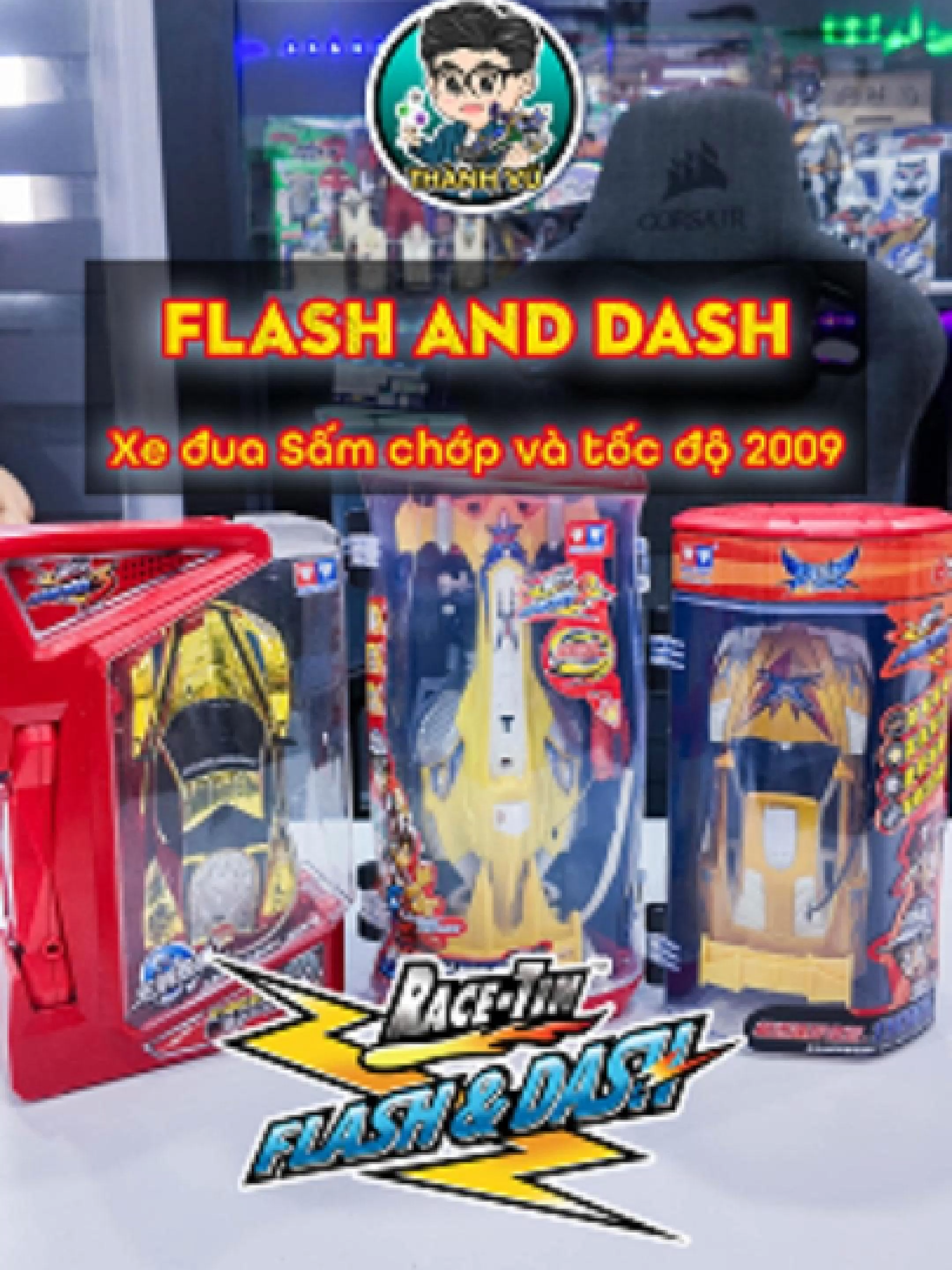 Xe Phong Ảnh Sấm chớp và tốc độ - Flash and Dash #thanhvu #review #dochoi #toys #samchopvatocdo #xedua #flashanddash #gaoranger #sieunhangao #supersentai #powerangers #ben10 #goldenrooster