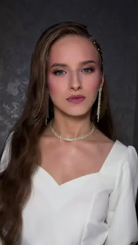 Выпускница 2025🤍🫶🏻 #makeup #макияж #макияжгомель #макияжпинск #выпускной2025 