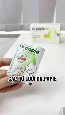 [Tập 13] Series “Sắm đồ sơ sinh đón em be bé” - Gạc rơ lưỡi Dr.Papie #gacroluoi #gacroluoidrpapie #samdososinh #landaulamme #mebauthongthai 