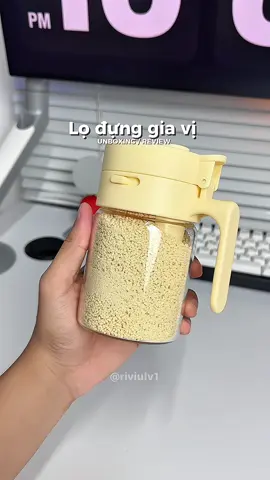 Lọ đựng gia vị #riviulv1 #xuhuong #unboxing #lodunggiavi #lodunggiavithuytinh #hudunggiavi 