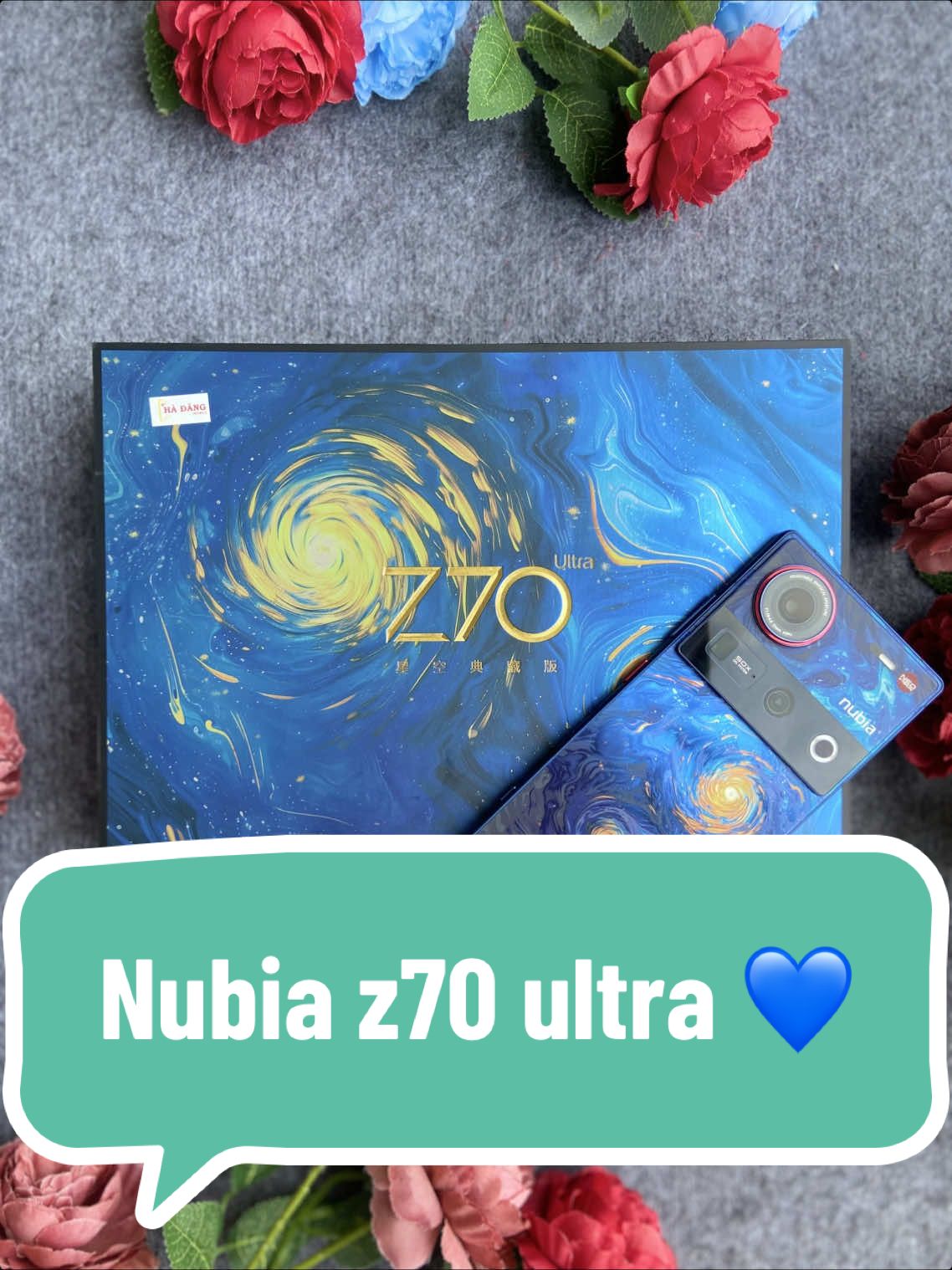 🌌 Nubia Z70 Ultra Starry Night – Khi nghệ thuật trường tồn được tái sinh trong lòng công nghệ. Lấy cảm hứng từ kiệt tác “Đêm đầy sao” của Van Gogh, phiên bản đặc biệt này không chỉ là một chiếc smartphone, mà là một tác phẩm nghệ thuật đích thực. Từng đường nét thiết kế mang chiều sâu mỹ học, kết hợp cùng hiệu năng mạnh mẽ, camera đỉnh cao và công nghệ tân tiến – tất cả hội tụ để tạo nên trải nghiệm vừa tinh tế vừa quyền lực. Mỗi lần chạm tay vào Z70 Ultra Starry Night là một lần bước vào thế giới nơi nghệ thuật và công nghệ giao thoa. Đây không chỉ là một thiết bị, mà là phong cách sống. 📸💫 #NubiaZ70Ultra #StarryNightEdition #TinhHoaNghệThuật #SứcMạnhCôngNghệ #hadangmobile #ZTE #nubia #fyp #xuhuongtiktok 