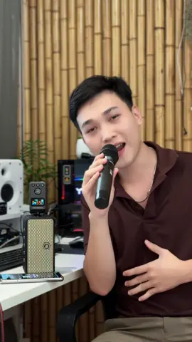 Hát karaoke trên các dòng loa hãng có cổng aux #cover #karaoke 