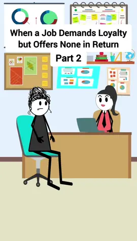Part 2 - When a Job Demands Loyalty but Offers None in Return. #therealveronika #animation #animationmedia #shortsreels #funnyvideo #comedy #reels #AnimationVideos #skitscomedy #animationart #managersbelike #meetings #corporate #corporateamerica #management 