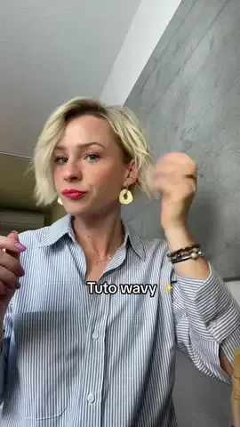 Tuto wavy 🌊#wavyhair #wavyhairroutine #wavyhairtutorial #wavyhairtips #hairstyle #hairtok 