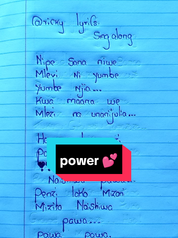#pawa#mbosso #lyrics #song #cou@🍭nezha vicky💞💞🇰🇪 sin 