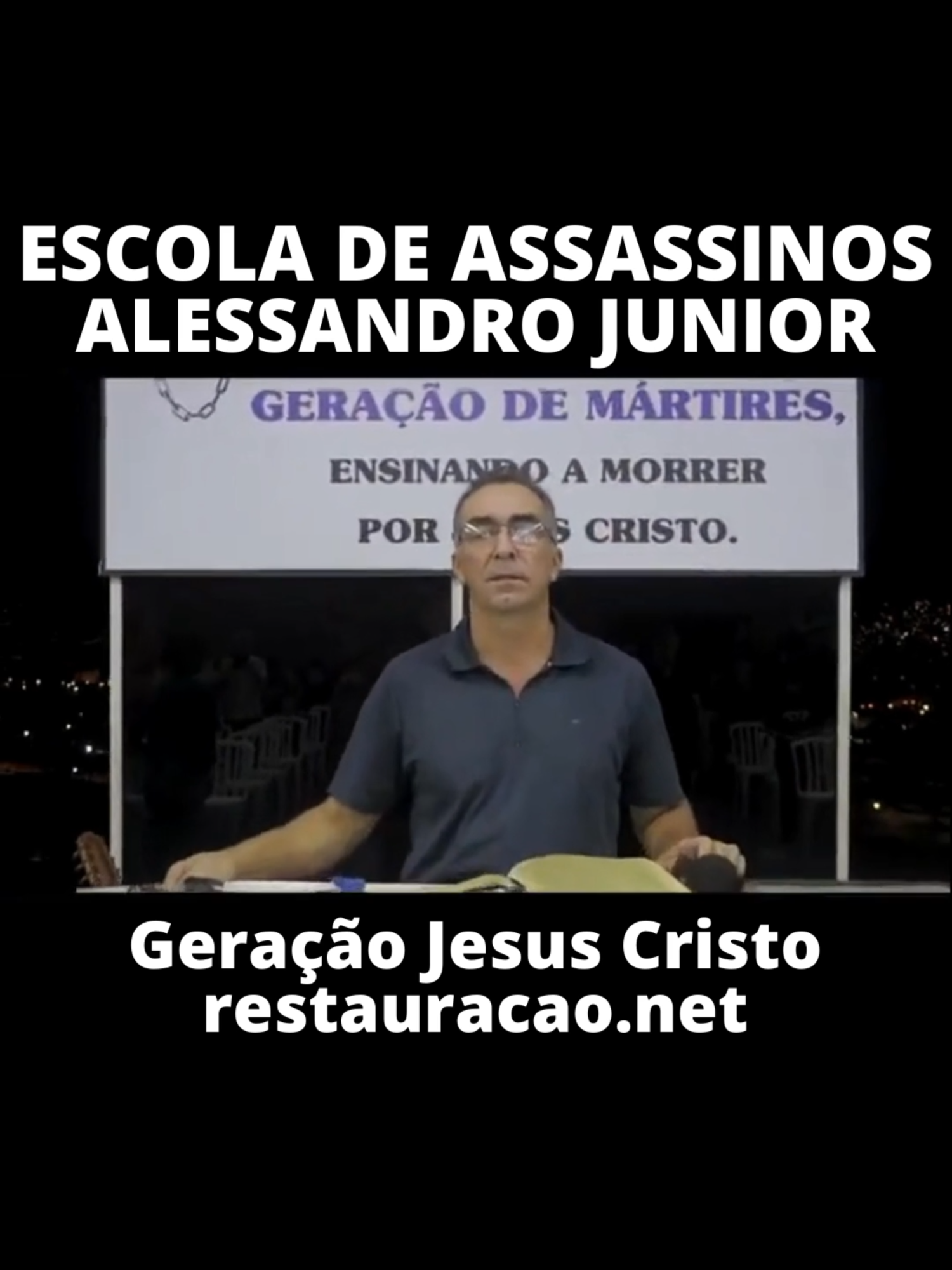 Escola De Assassinos - Alessandro Junior #tupirani #louvor #gospel