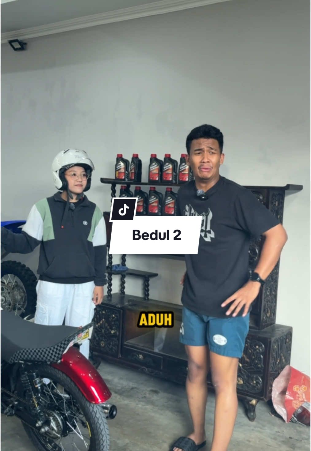 habis bedul terbitlah bedul 2 langsung malak oli andalan kakang apalagi kalo bukan @Castelube.id #iting1st #Itingmeledak #Castelubeid #castelubecitrun 