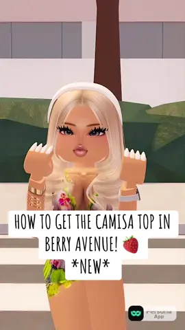 HOW TO GET THE NEW CAMISA TOP IN BERRY AVENUE! 👀🍓 #berryave #berryavenue #camisa #berryavenueroblox #berryavenuecodes #robloxfyp #berryavenueoutfitscodes #berryavenuerp🏡 