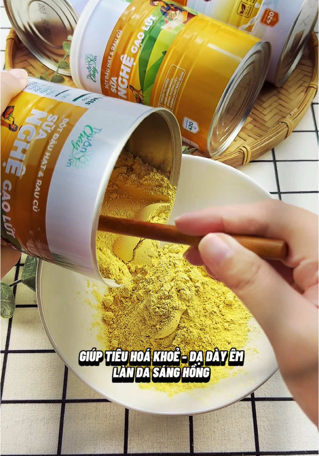Trả lời @Phạm Hùng19182 Bột ngũ cốc đậu hạt rau củ, sữa nghệ gạo lứt Thuần Chay, tốt cho hệ tiêu hoá, dạ dày và làn d.a #thuongntb #tiemthuong #thuhaifreeship #muataitiktokshop #reviewanngon #ancungtiktok #mukbang #suanghe #suanghegaolut #suanghegaolutthuanchay #suathuanchay #suanghethuanchay #daudaday #daubaotu #thuanchay #thuanchayvn #thuanchayvietnam  @Tiệm Thương  @Tiệm Thương  @Tiệm Thương 
