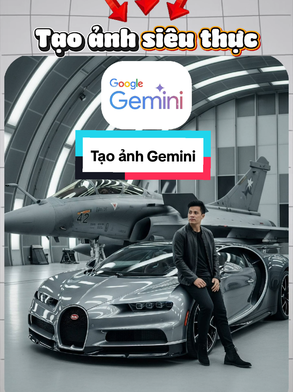 Quên ChatGPT đi, Gemini giờ tạo ảnh quá đỉnh#gemini #googleveo3 #ai #chatgpt #trendai 