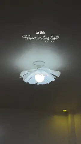 Pretty flower ceiling light🌸 #ceilinglight #light #ceilinglamp #chandelier #lightbulb #flowerlight #flowerlamp #cozyhome #roomessentials #hanginglight 