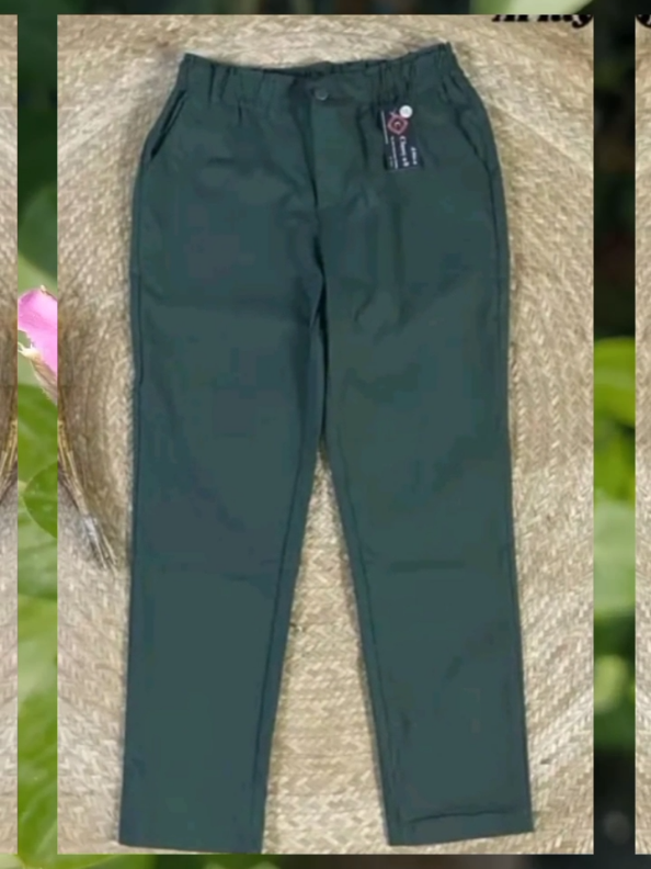 CANDY PANTS FOR WOMEN  for Office Wear Formal Trouser Lady Comfort Minimalist Basic Cotton Casual #candypants #officewear #cotton #womenswear 
