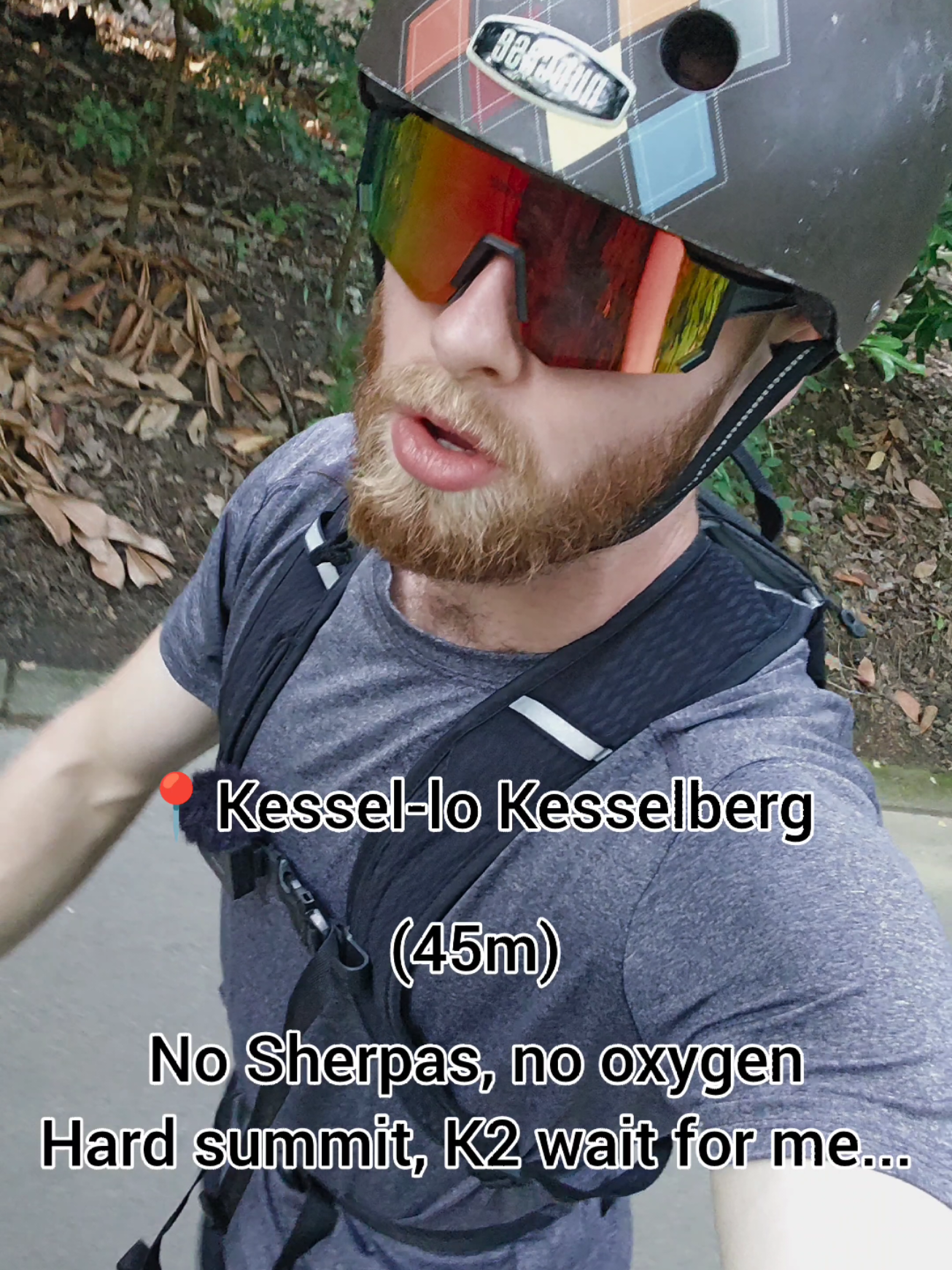 Summited Kesselberg (K1). Oxygen was low, spirits were high⛰️🗻 #k2 #fyp #adventure #alpinism #extremesports #longboarding #Hiking #meme #funny #explore 