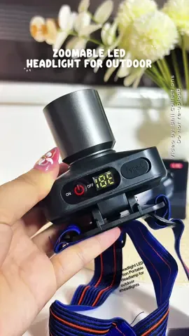 Zoomable Headlight LED Multi-function Portable 3colors Headlamp for outdoor #headlights #zoomableflashlight #flashlight 