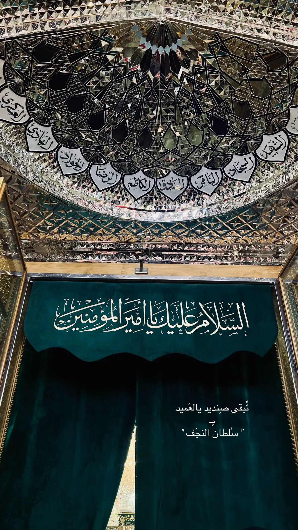 #عيد_الغدير #الامام_علي_بن_أبي_طالب_؏💙🔥 #النجف #اكسبلورexplore 