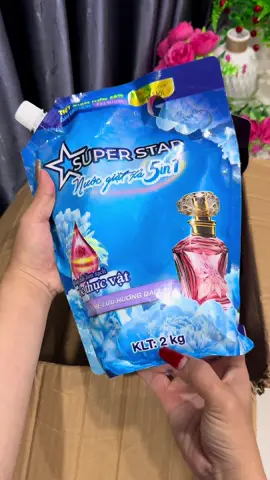 Combo 3 túi nước giặt Super Star 6kg chỉ 147k miễn ship #emkieutaphoa #nuocgiat #nuocgiatxa #nuocgiat5in1 #superstar #nuocgiatsuperstar #nuocgiatxasuperstar