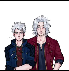 #Dante #Nero #Vergil Yah I gave up on the rendering almost immediately 😶 #devilmaycry #devilmaycry5 #capcom 
