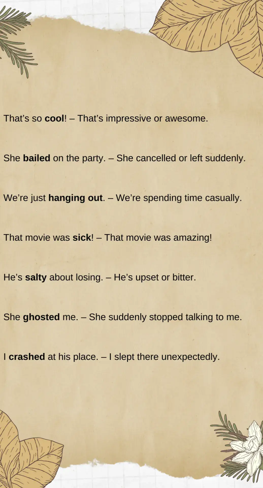Slang vs. Normal English #foryou #levelup #learnenglish #viral 
