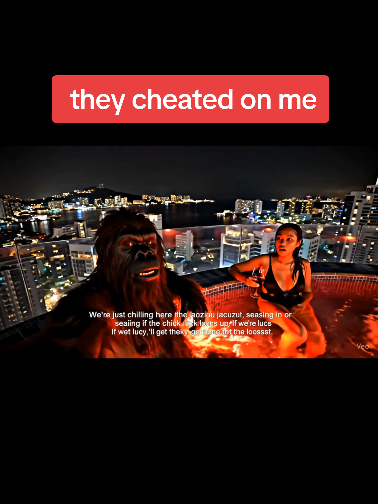Last time they cheated on me  #rizz #coors #viral #yeti #ai #bigfootalive #bigfoot #fyp 