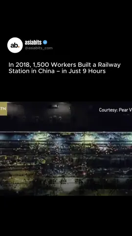 In a remarkable engineering feat, China transformed Longyan Railway Station in Fujian Province in just 9 hours. The overnight operation in 2018 involved 1,500 workers, 23 excavators, andf7 trains working in flawless coordination. Crews rerouted tracks, upgraded signal systems, and installed overhead lines - all in less than half a day. The project connected three major railway lines without disrupting traffic. This rapid transformation highlights China's cutting-edge approach to infrastructure. It wasn't just fast - it was perfectly orchestrated #Chinalnfrastructure #BuiltIn9Hours #RailwayInnovation #1500Workers #HighSpeedRail #EngineeringFeat #ConstructionEfficiency #SmartLogistics #asianews 