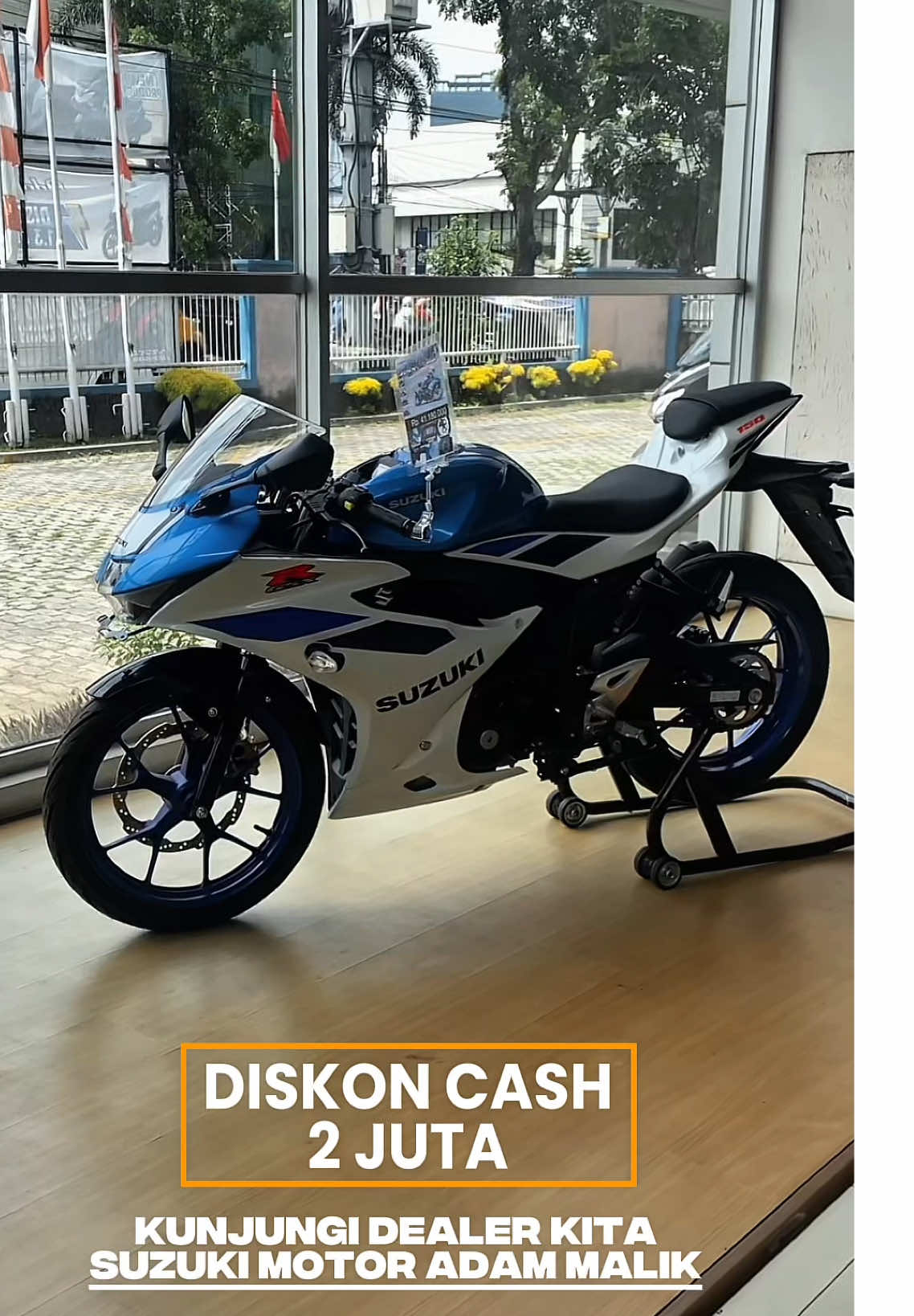 Promo Suzuki GSX R 150 Diskon cash 2 Juta Rupiah #suzuki #modifikasi #GSXRBaru  #JualGSXR #GSXRForSale #GSXRMurah #GSXRReady #SuzukiGSXR #GSXRIndonesia #MotorSportBaru #MotorBaru2025 #motorini #medan #medanviral #fyp #fypシ #fypage 