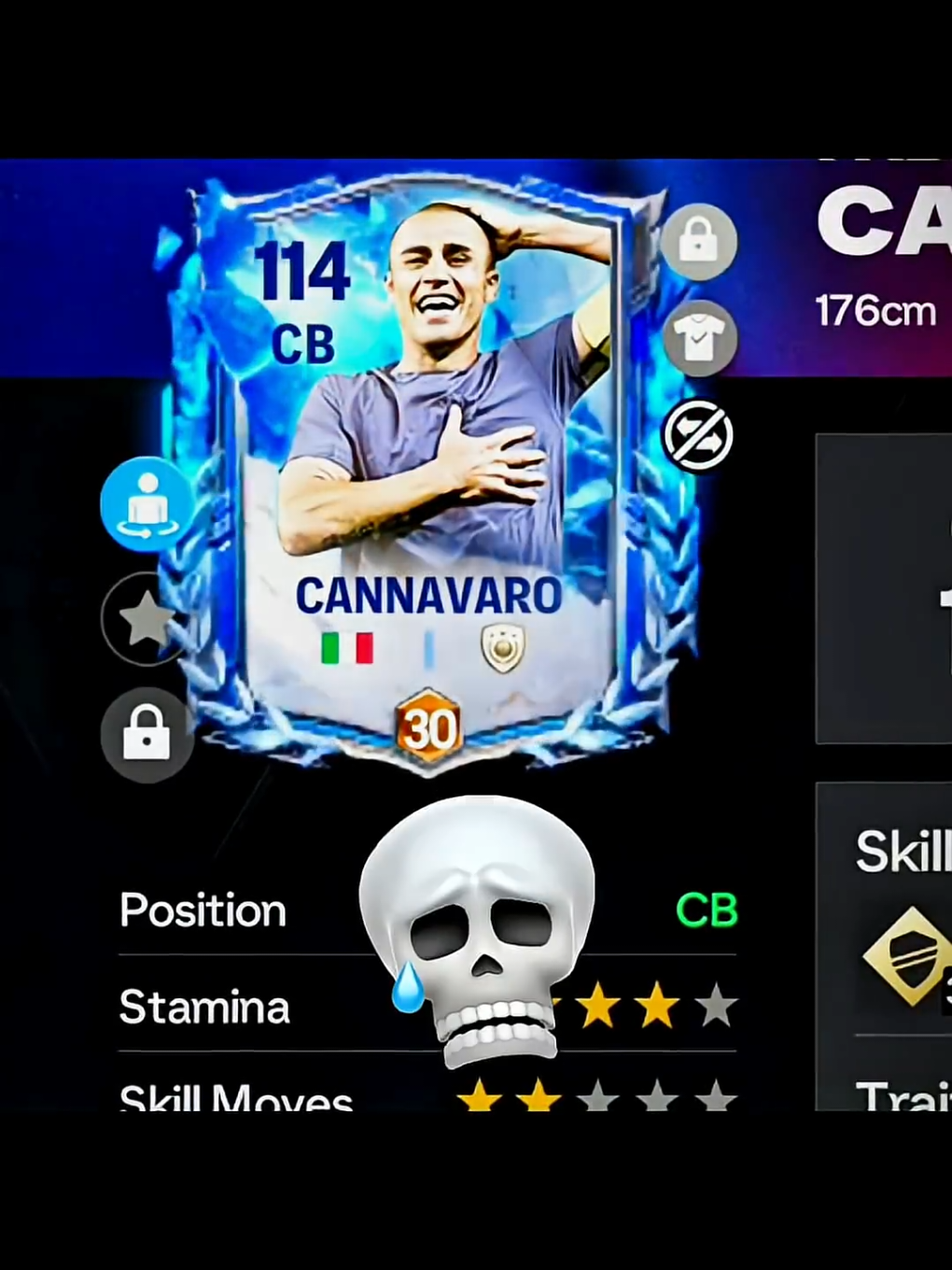 Cannavaro 🧱 Best cb in game #fcmobile #shorts #fifamobile 