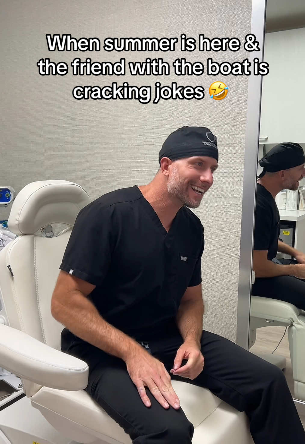 All I know is that I am getting invited 🤣 #jokes #funny #laughter #funnyvideos #funnytiktok #doctor #plasticsurgery #humor #funnytiktoks #boatlife #Summer 