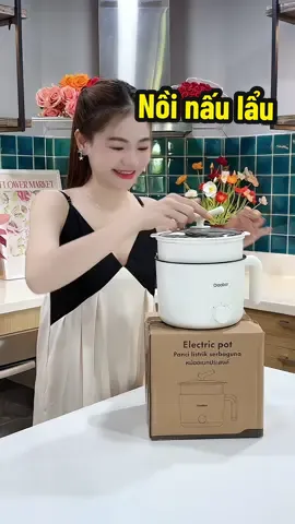 Nồi nấu lẩu tiện lợi cho mọi người ở nhà trọ nè #noinaulau #noidiendanang #noidienmini #noidien #ngandali 