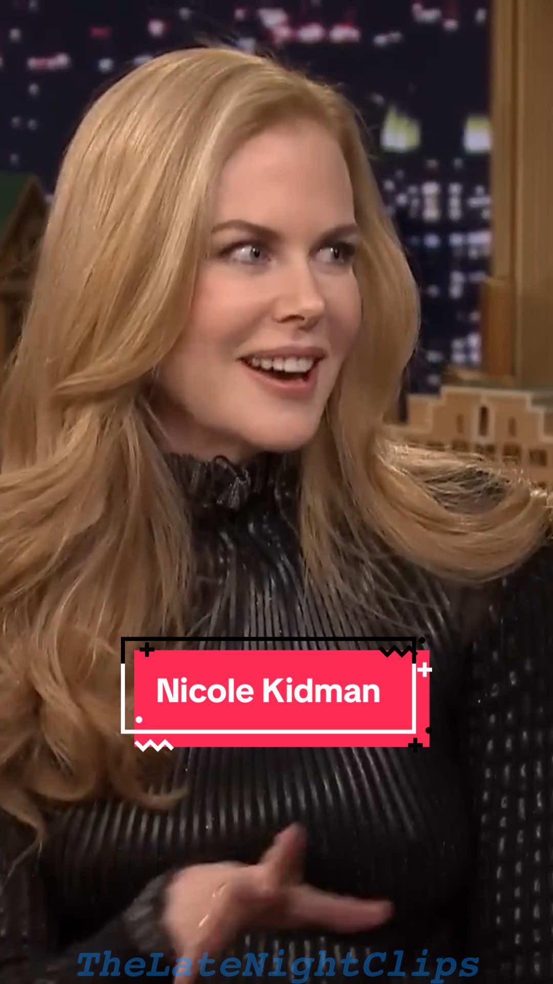 Jimmy Fallon really fumbled THIS one 😬 #jimmyfallon #nicolekidman #fumble #videogames #younglove 