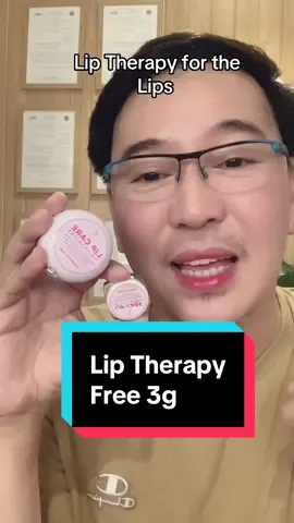 Replying to @nhenesherry   Lip Therapy ay ang Lip care Moisturizer natin. #glambeautycosmeticsandskincare  #liptherapy  #lipbalm  #lipstick  #lips 