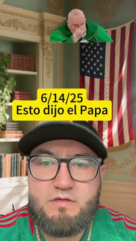 Esto dijo el papa👏🚨 #fyp
