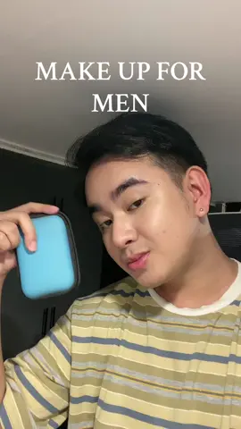Super natural and fresh make up look using these set ❤️ #envieblendandblueset #envieblendandbraveset #makeupformen #mensmakeup #fyp 