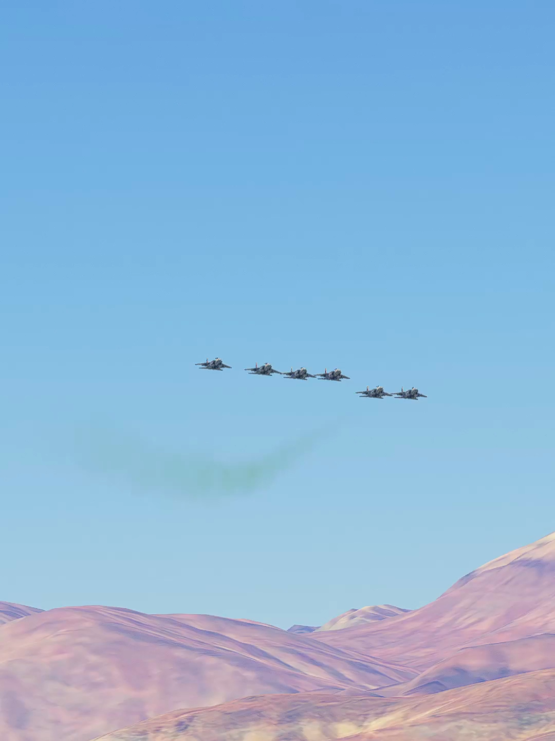 Israel F-15 Jet Fighters flying over Tehran Iran #aviation #israel #iran #simulation #videogame . . This Video was created digitally - Video Game