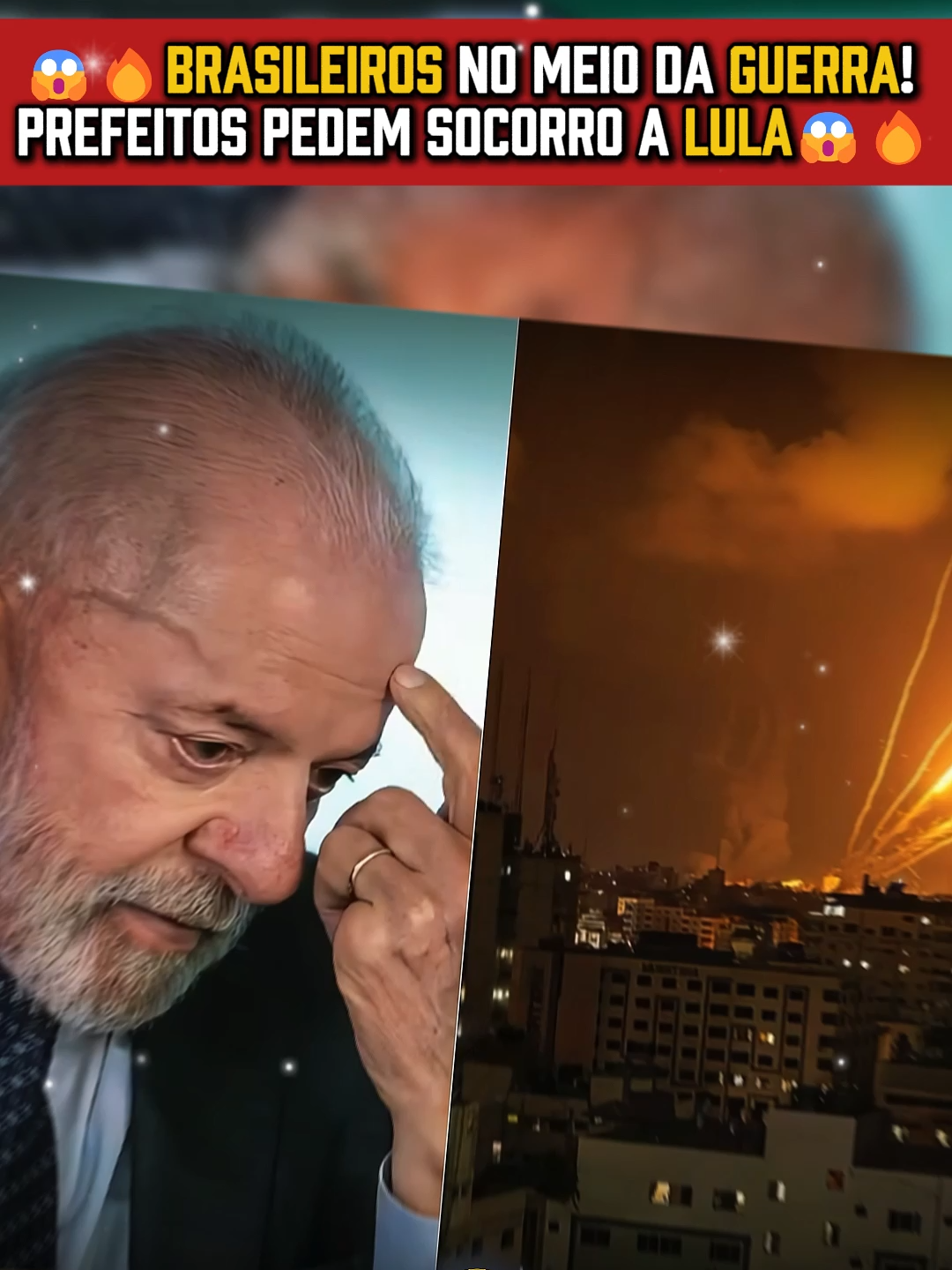 😱🔥BRASILEIROS NO MEIO DA GUERRA! PREFEITOS PEDEM SOCORRO A LULA😱🔥 #Lula #Prefeitos #Israel #Conflito