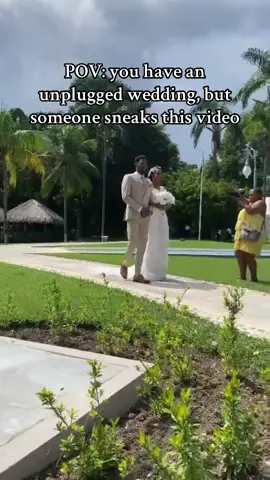 People don’t listen lol. But at least I have this Sweet moment of my little brother walking me down the aisle. #destinationwedding 