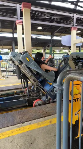The last of its kind... #sixflags #sixflagsamerica #mysixflags #mysixflagsamerica #sixflagsmemories #batwing #batman #vekoma #vekomarides #flyingcoaster #themepark #amusementpark #rollercoaster 