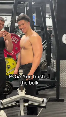 You Gotta trust the bulk #bulk #bodytransformation #GymTok #CapCut 