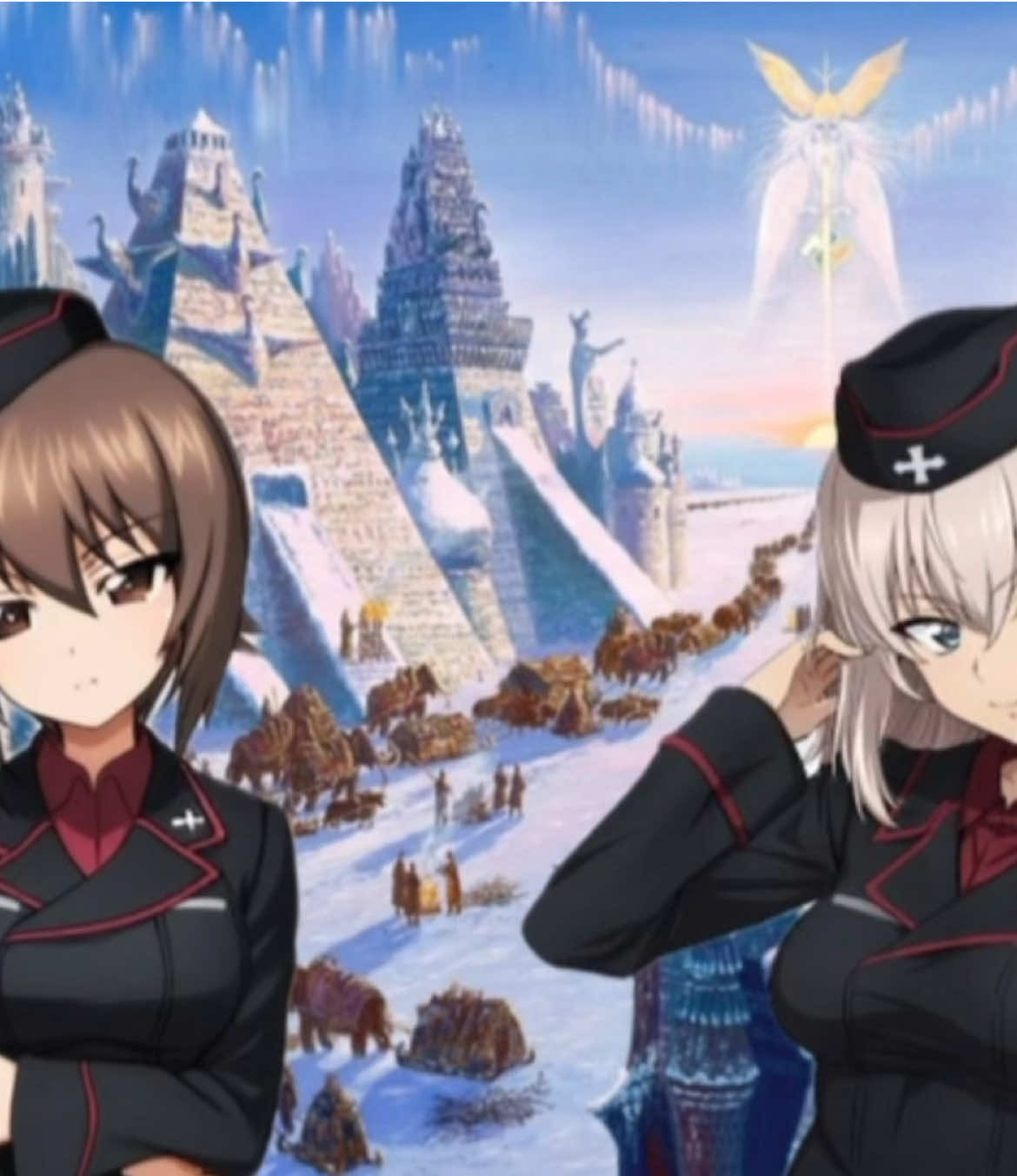 Hallo leute #agartha #girlsundpanzer #mahonishizumi #erikaitsumi #gup #fyp #xybcafyp 