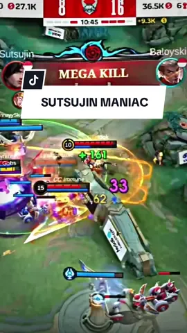Sutsujin Maniac😱🤯 @Sutsujin. @MPL Indonesia #teamrrq #vivarrq #rrqhoshi #mplids15 #mplindonesia #MobileLegends 
